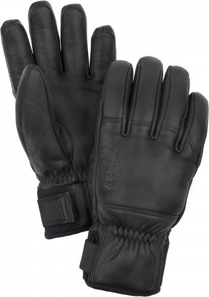 Hestra - Omni 5 Finger - Handschuhe Gr 6 schwarz/grau