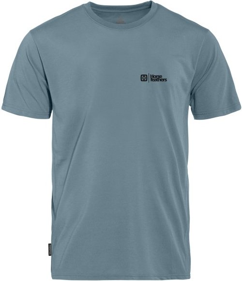 Horsefeathers - Rooter Tech T-Shirt - Radtrikot Gr M grau