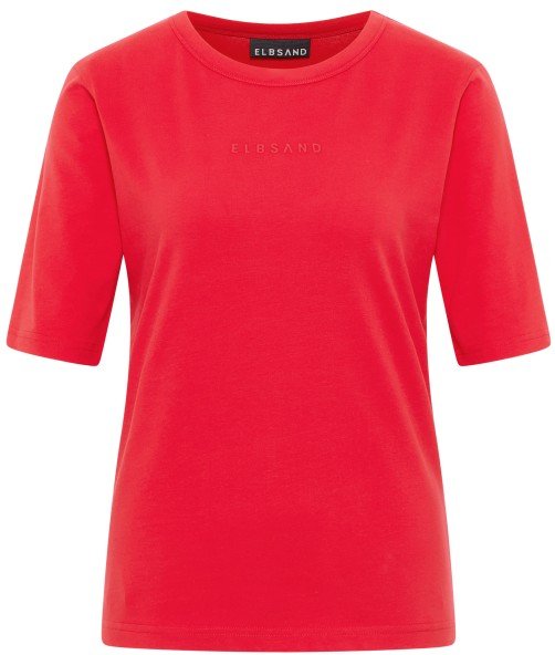 ELBSAND - Women's Siva T-Shirt - T-Shirt Gr L rot