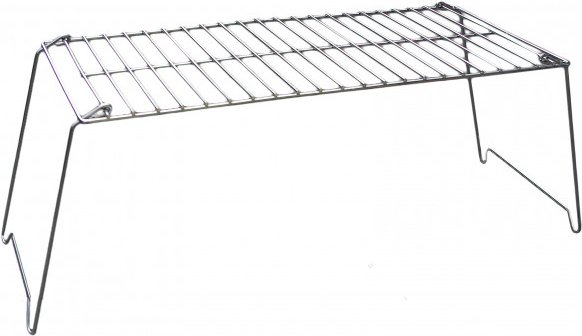 Thumbnail - Origin Outdoors - Klappgrill XL - Trockenbrennstoffkocher Gr 60 x 30 cm grau