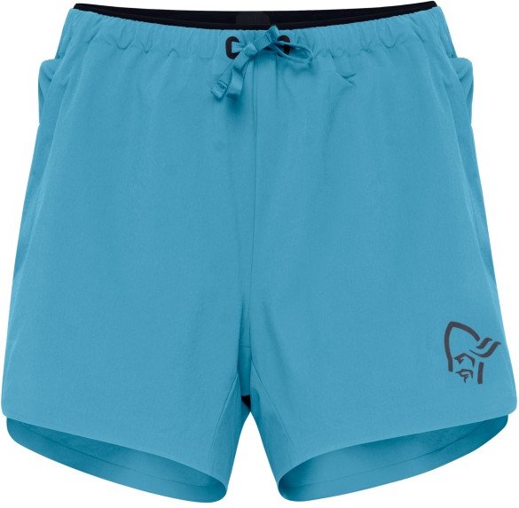 Norrøna - Women's Senja Flex1 4'' Shorts - Laufshorts Gr L blau