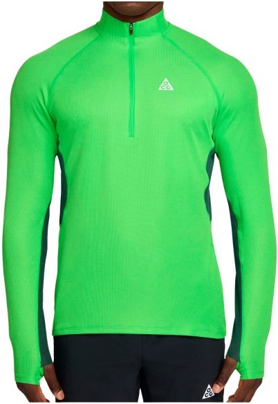 Nike - ACG Dri-Fit Trail Midlayer Half Zip - Laufshirt Gr L grün