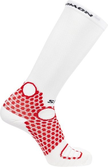 Salomon - S/Lab Ultra Knee - Laufsocken Gr 42-44 weiß