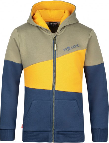 Trollkids - Kid's Alesund Sweater - Hoodie Gr 92 blau