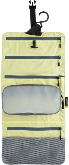 Cocoon - Hanging Toiletry Kit Minimalist Light - Kulturbeutel Gr 2,9 l grau/grün