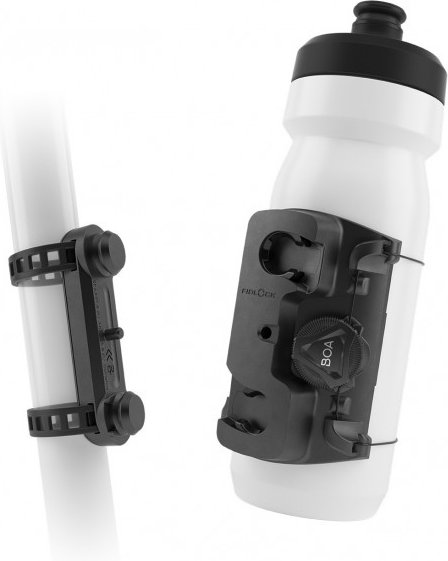 Fidlock - Twist Uni Connector + Uni Base - Fahrrad Trinkflasche grau