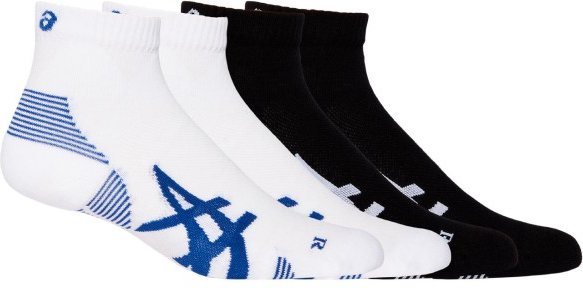 Thumbnail - Asics - 2-Pack Cushion Run Quarter Sock - Laufsocken Gr 39-42 - II weiß