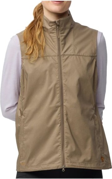 Fjällräven - Women's Abisko Vest - Windweste Gr S beige