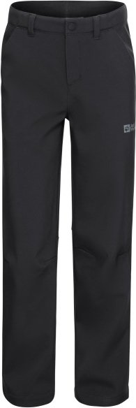 Jack Wolfskin - Kid's Fourwinds Pants - Softshellhose Gr 128 schwarz