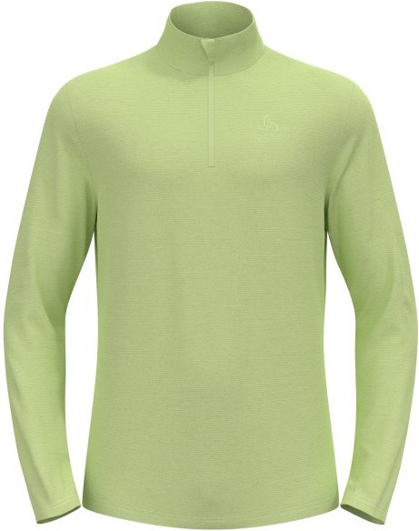 Thumbnail - Odlo - Midlayer 1/2 Zip Roy - Fleecepullover Gr S grün