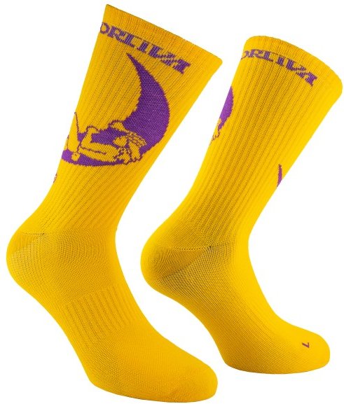 La Sportiva - Climbing On The Moon Socks - Multifunktionssocken Gr 35-37 gelb