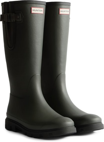 Hunter Boots - Field Downpour Adjustable Boot - Gummistiefel Gr 47 schwarz
