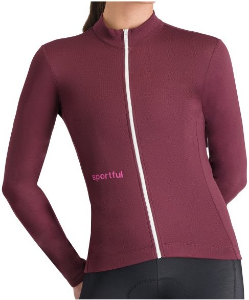 Sportful - Women's Classic Thermal Jersey - Radtrikot Gr XL rot