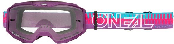 O'Neal - B-10 Goggle Striped - Goggles Gr One Size bunt