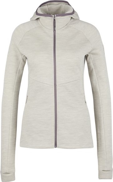 Stoic - Women's MerinoFleece240 StorforsSt. Zip Hoody - Merinohoodie Gr XL grau