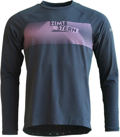 Zimtstern - Spunz Shirt L/S - Radtrikot Gr M blau