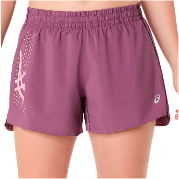 Thumbnail - Asics - Women's Icon 4'' Short - Laufshorts Gr M lila/rosa