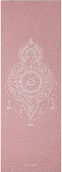 Thumbnail - GAIAM - 5 mm Classic Printed Yoga Mat Gr 61 x 173 x 0,5 cm rosa