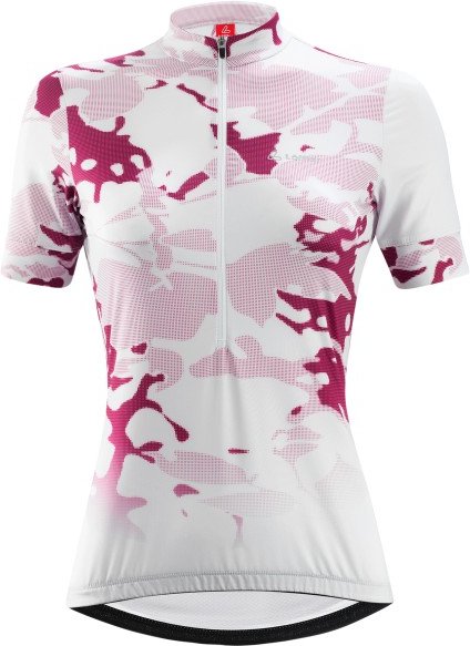 Löffler - Women's Bike Jersey Half-Zip Mysteria Mid - Radtrikot Gr 42 weiß