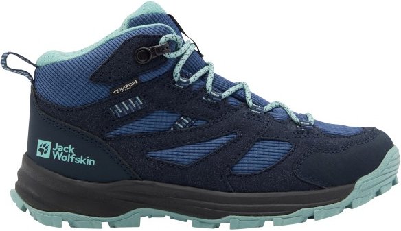Jack Wolfskin - Kid's Vojo Tour Texapore Mid - Multisportschuhe Gr 30 blau