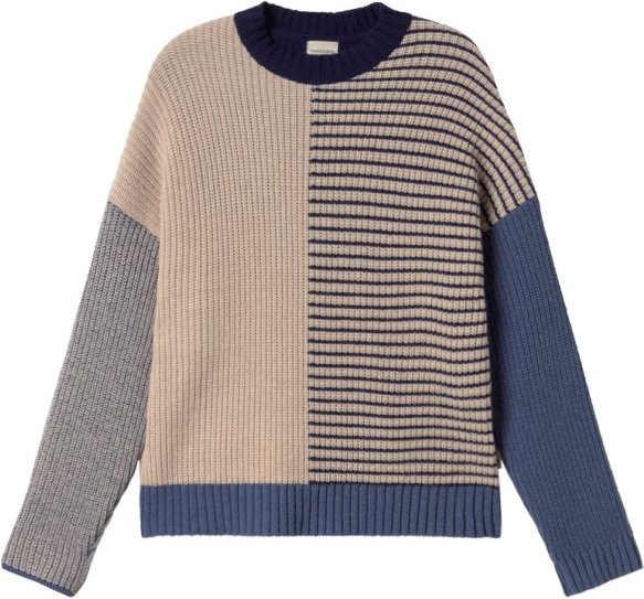 Thumbnail - TWOTHIRDS - Women's Tubai - Wollpullover Gr M grau