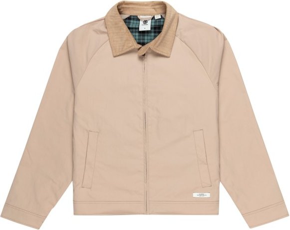 Element - Stew Zip - Freizeitjacke Gr M beige