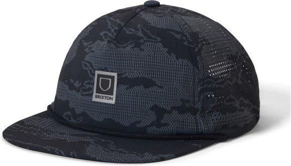 Brixton - Journey Medium Profile Performance Snapback - Cap Gr One Size blau