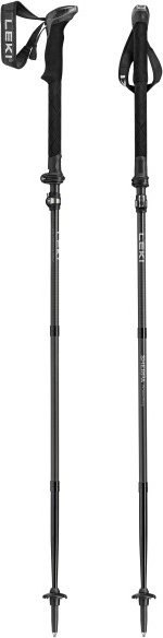 Leki - Sherpa FX Carbon Strong - Trekkingstöcke Gr 120 - 140 cm schwarz/grau
