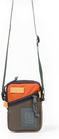 Topo Designs - Mini Shoulder Bag - Umhängetasche Gr 1 l woodland / terracotta