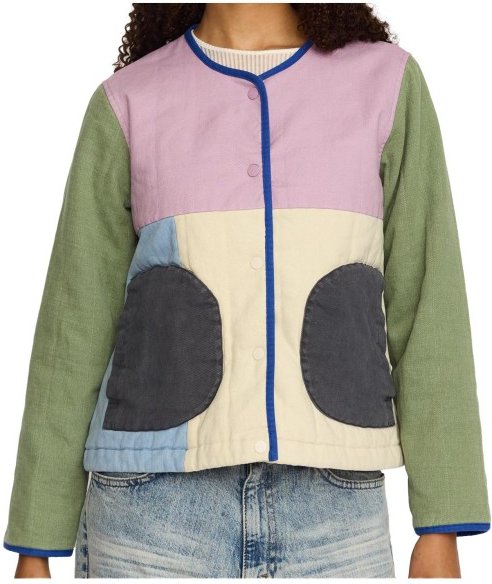 Selfhood - Women's Quilted Block Jacket - Freizeitjacke Gr XS bunt