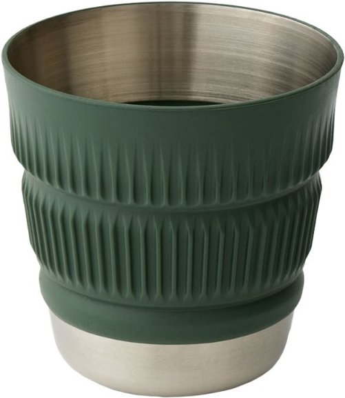 Sea to Summit - Detour Stainless Steel Collapsible Mug - Becher Gr 475 ml grün