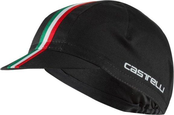 Castelli - Italia Cap - Radmütze Gr One Size schwarz