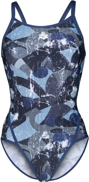 Thumbnail - Arena - Women's Scratched Swimsuit Super Fly Back - Badeanzug Gr 36 blau