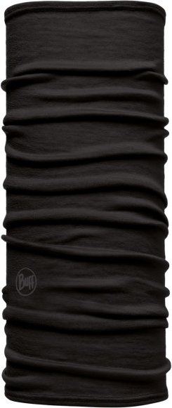 Buff - Kid's Lightweight Merino Wool - Schlauchschal Gr One Size schwarz