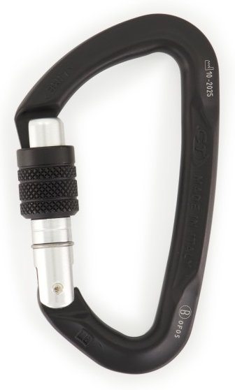 Climbing Technology - Lime SG - Schraubkarabiner weiß