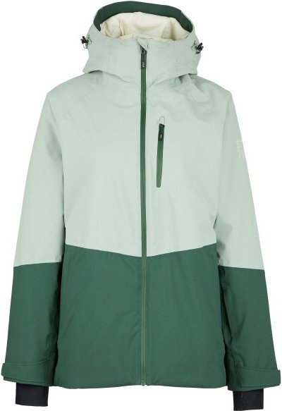 Stoic - Women's MountainWool AsplidenSt. Long II - Skijacke Gr L grün/grau
