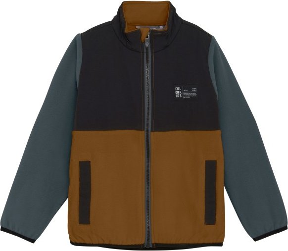 Color Kids - Kid's Fleece Jacket - Fleecejacke Gr 164 braun
