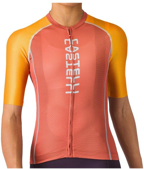 Castelli - Women's Unlimited 2 Jersey - Radtrikot Gr M rot