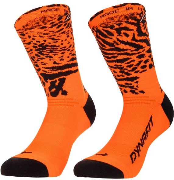 Dynafit - Run Wild Crew - Laufsocken Gr 39-42 orange