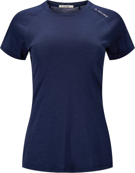 Aclima - Women's LightWool 140 Trail Tee - Merinoshirt Gr XS blau