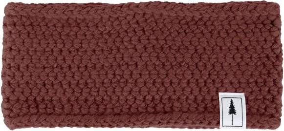 NIKIN - Women's Treeheadband Knitted Fleece - Stirnband Gr One Size rot