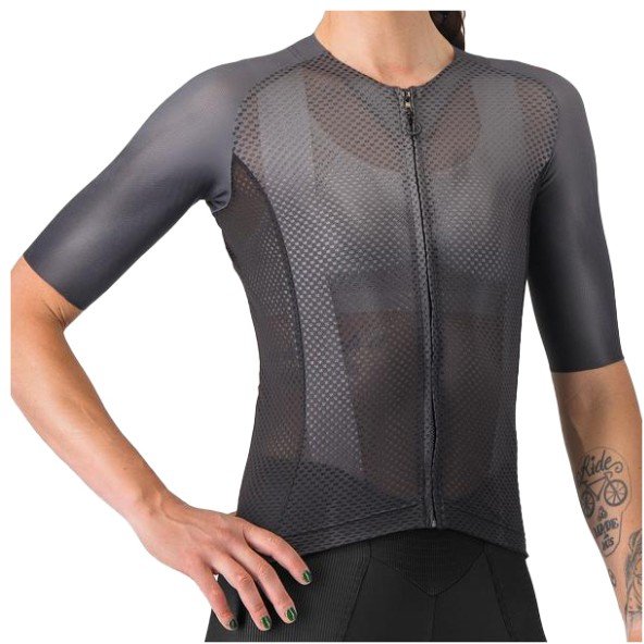 Castelli - Women's Climber's A/C Jersey - Radtrikot Gr XS grau