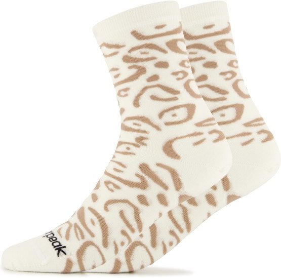 Heber Peak - Merino SylvaHe. Leo Socks 2-Pack - Multifunktionssocken Gr 45-47 weiß/beige