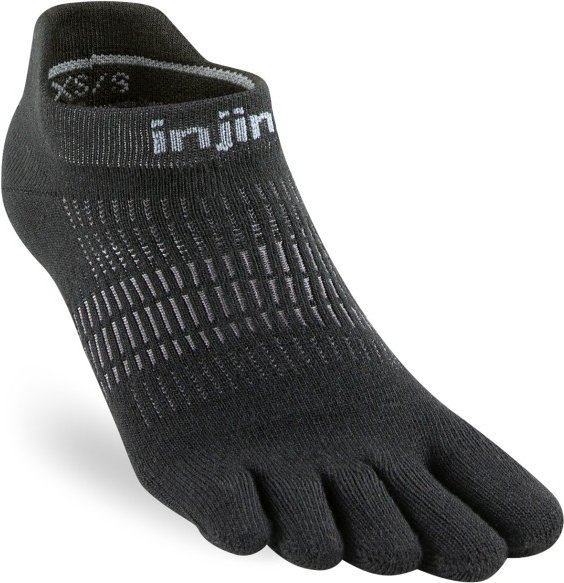 Injinji - Women's Run Lightweight No-Show - Laufsocken Gr M/L schwarz