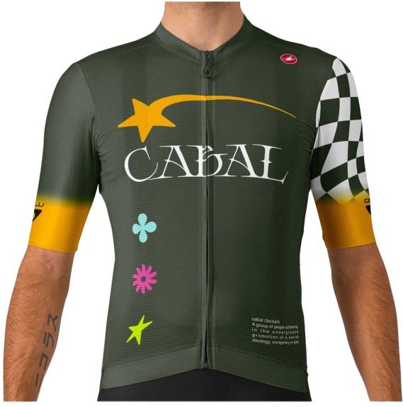 Castelli - Espresso Jersey - Radtrikot Gr XL oliv