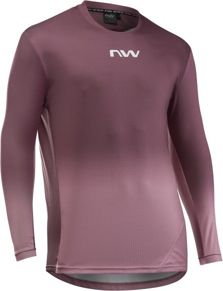 Northwave - Edge 2 Jersey Long Sleeve - Radtrikot Gr 3XL lila