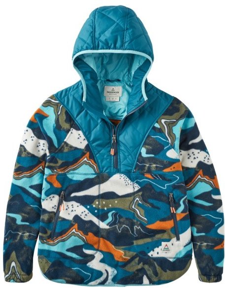 Thumbnail - Passenger - Women's Juana Recycled Polar Hooded Fleece - Fleecepullover Gr L blau