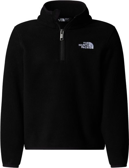 The North Face - Kid's Glacier 1/4 Zip Pullover - Fleecepullover Gr 6 schwarz