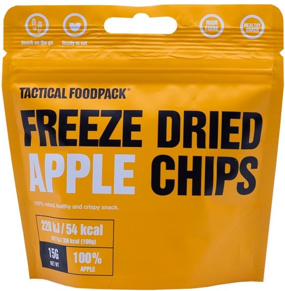 TACTICAL FOODPACK - Freeze-Dried Apple Chips Gr 15 g