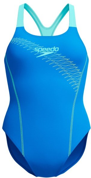 Speedo - Women's Medley Logo 1 Piece - Badeanzug Gr 32 blau